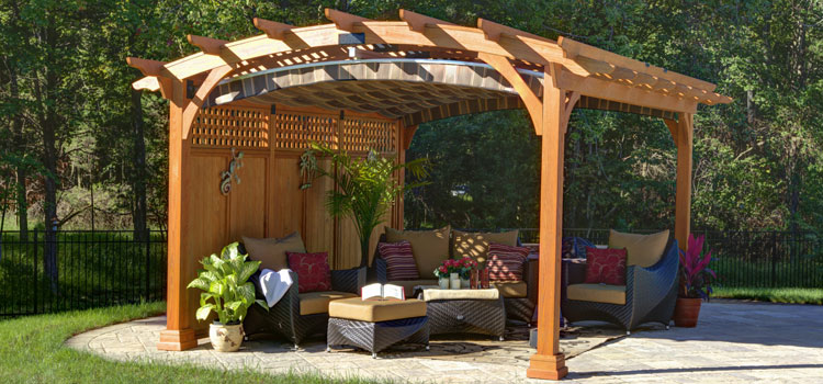 Modern Wood Pergola Installation in Lawndale, CA